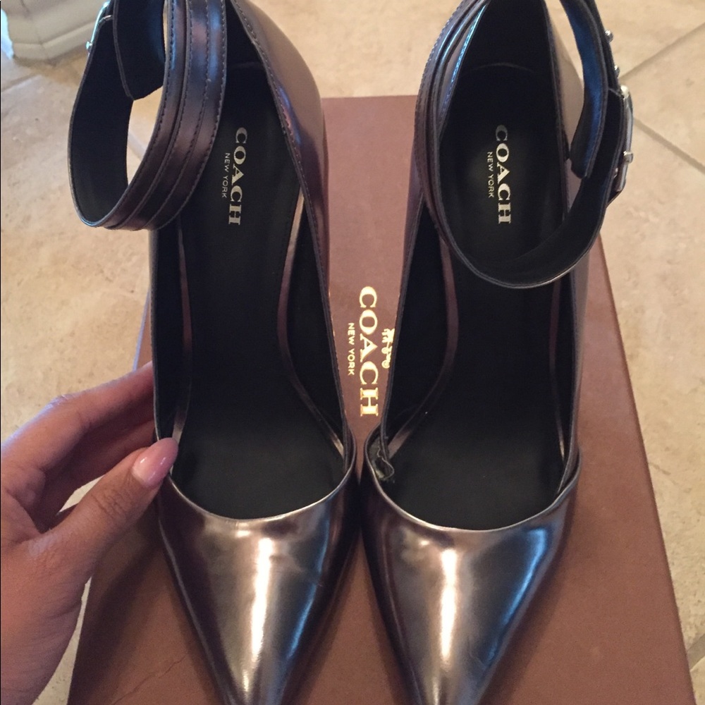 Coach Harbor Metallic heel - Pewter